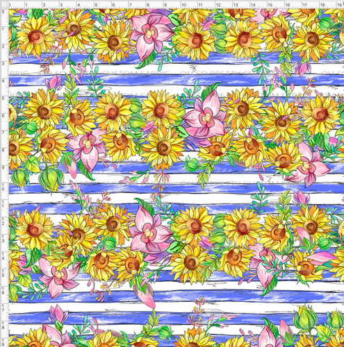PREORDER - Fabulous Florals - Sunflower Rows