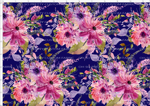 PREORDER - Fabulous Florals - Spring Mood - Navy