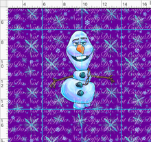 CATALOG PREORDER R37 - Ice Adventures-Snowman Panel-Purple-Child