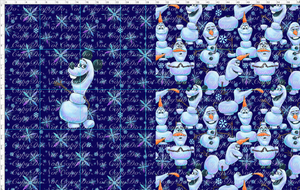 Retail - Ice Adventures - Toddler Topper - Mouse Snowman