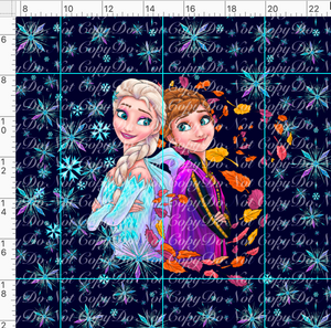 CATALOG PREORDER R37 - Ice Adventures-Sisters Panel-Navy-Adult