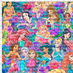 CATALOG - PREORDER R38 - Princess Dreams - Flower Princesses - Regular Scale