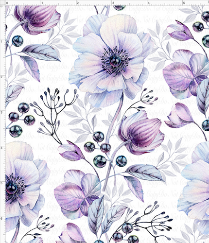 PREORDER - Fabulous Florals - Anemones - White