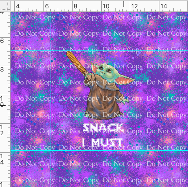 Retail - Snack Baby - Churro Panel - Purple