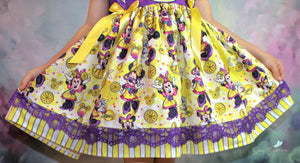 CATALOG -PREORDER R113 - Violet Lemonade - Girl Mouse - White - REGULAR SCALE