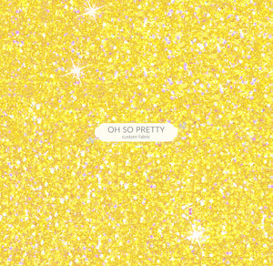 PREORDER - Countless Coordinates - Yellow Glitter – Oh So Pretty