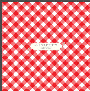 Retail - Summer Essential - Red - Gingham