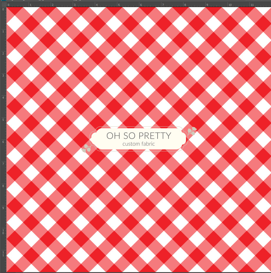Retail - Summer Essential - Red - Gingham